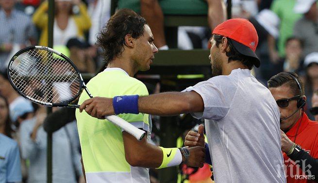 Слаби нерви провалили Надал в Маями