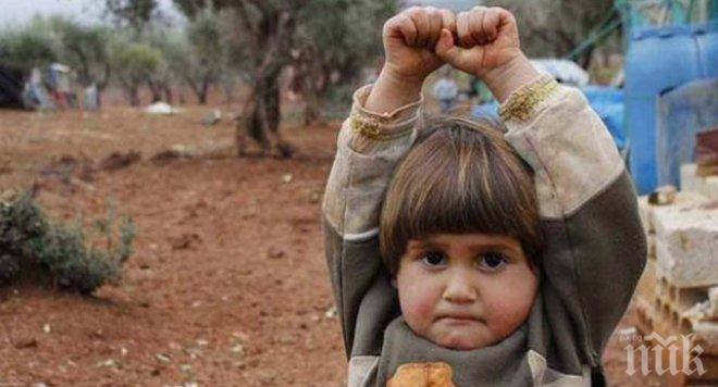 Светът е облян в сълзи от ужаса на войната! Вижте сирийчето, което разплака всички