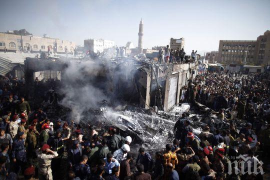 ООН: 150 са жертвите на бомбардировките в Йемен 
