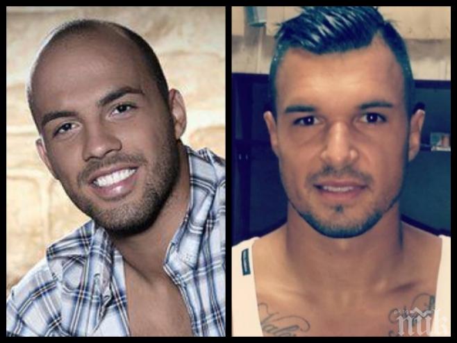 Двама мъже и половина! Ники Михайлов и Валерковците са неразделни (снимка)