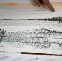 Четири силни земетресения са регистрирани в Южния Тихи океан