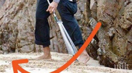 разхожда гребло листа плажа първо мислеха луд няколко часа късно считаха гений