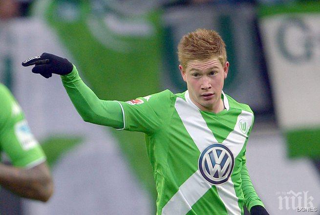 Манчестър Сити предлага 60 млн. евро за Де Брюн, според медии