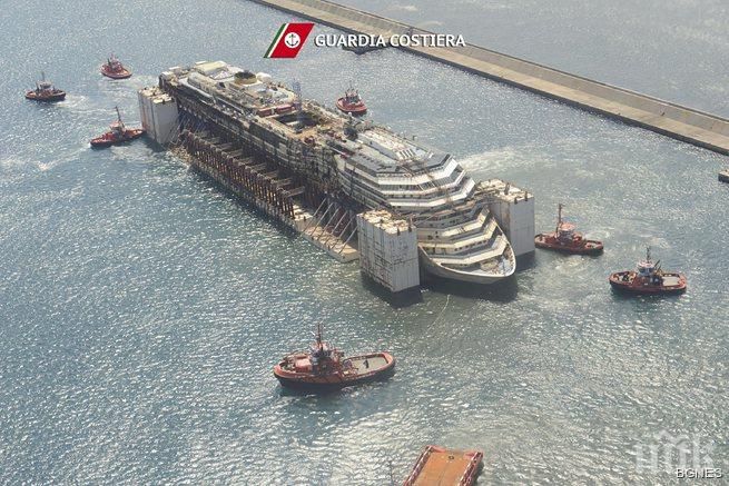 На борда на Коста Конкордия е имало кокаин на мафията