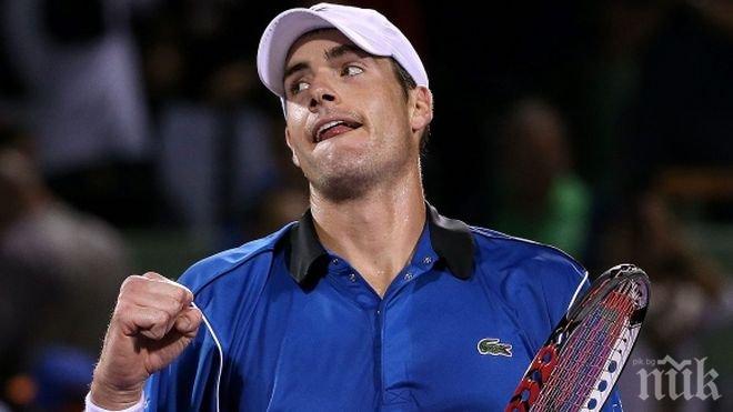 Иснър на 1/4-финал след три тайбрека срещу Раонич

