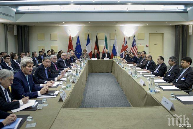 Очаква се документ от срещата в Лозана за ядрената програма на Иран