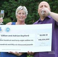 Британци печелят милион от лотарията два пъти за две години