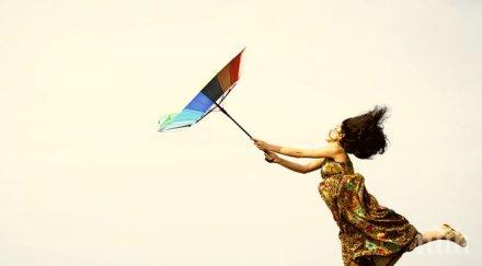 достига скоростта вятъра сливен