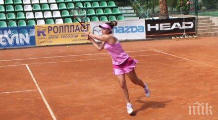 вивиан златанова класира четвъртфиналите турнира тенис ираклион