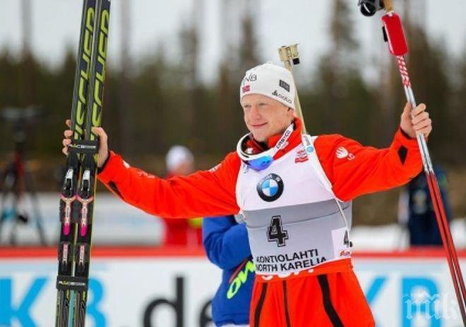 Шоу! Световният шампион в биатлона Йоханес Бьо подписа договор като футболист

