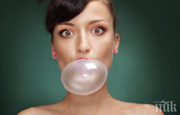 Правят дъвка със сополи 
