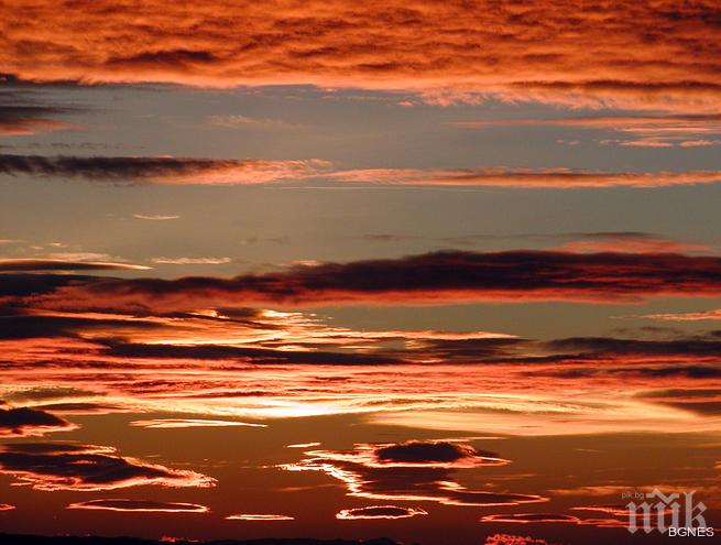 Слънчево над цялата страна, дъждовете спират