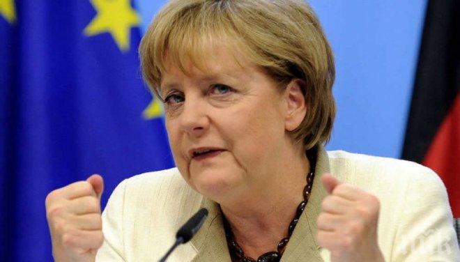 Меркел: Обстановката в Украйна е по-спокойна