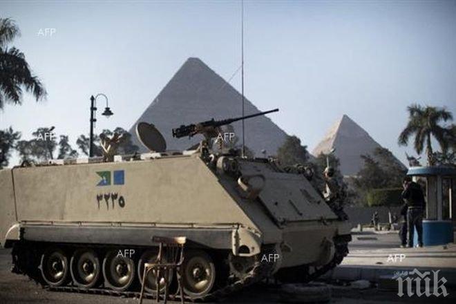 Египетската армия провежда военни операции в северната част на Синайския полуостров