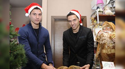 братя миланови литекс помагат дядо коледа