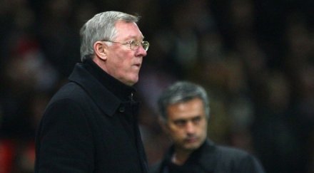 сър алекс поръчам хубаво вино срещата моуриньо