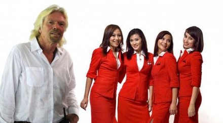 ричард брансън става стюардерса един ден снимки