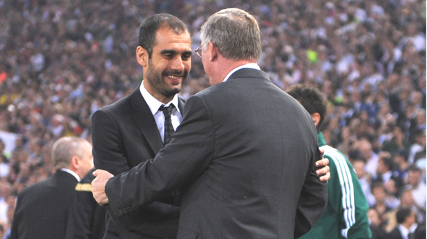 Сър Алекс навива Пеп Гуардиола за Юнайтед