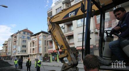 поморие окупиран строителни машини сезона