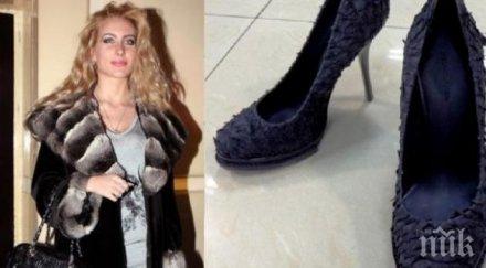 антония петрова шокира обувки бона рибешка кожа