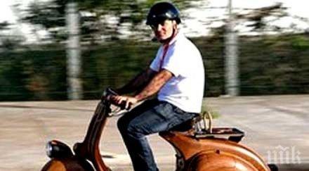 засякоха шофьор мотопед без книжка