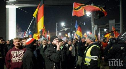 европейските патриоти пегида първа демонстрация лондон