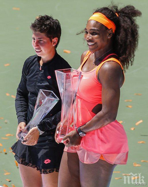 Серина посвети осмата си титла в Маями на баща си