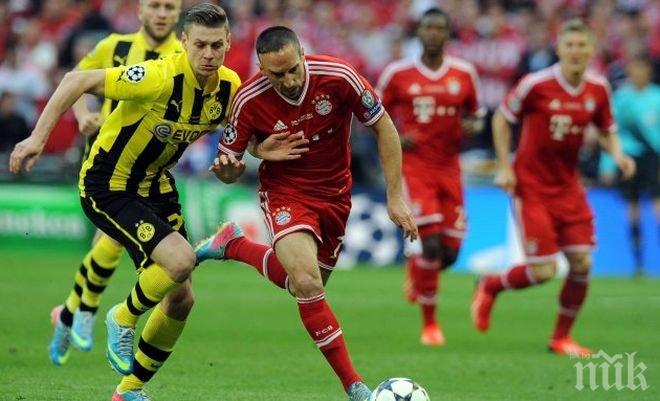 Байерн (Мюнхен) надхитри Дортмунд като гост