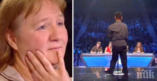 Неговата тъжна история и неговия глас шокираха журито и публиката