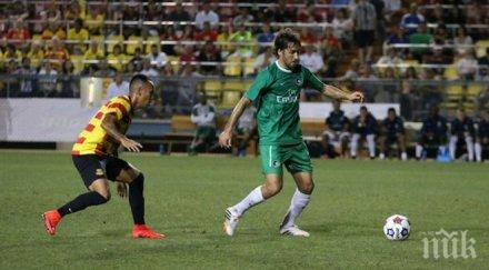 раул победен официален дебют йорк космос