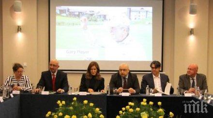 държавата бизнесът обединяват развитието голфа