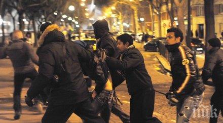 арестуваха шестима фенове марсилия атаката автобуса псж