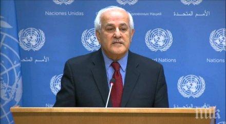 палестински представител оон иска помощ хората ярмук