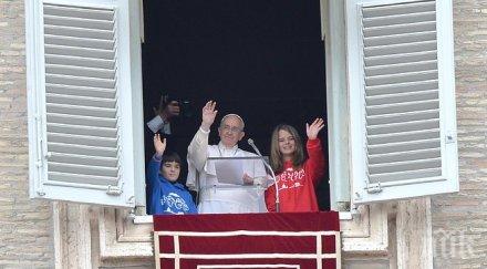 папата светът остава ням престъпленията християни