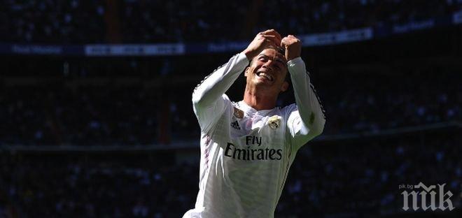 Погром! 10 гола на Бернабеу, 5 на сметката на Кристиано