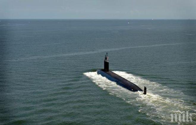 Британска атомна подводница получи огромна пробойна докато следяла руски кораб