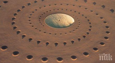 шокиращо виж какви загадъчни пясъчни спирали появиха сахара