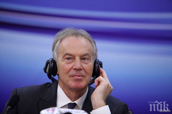 Блеър: Камерън не вярва в нуждата Лондон да излиза от ЕС