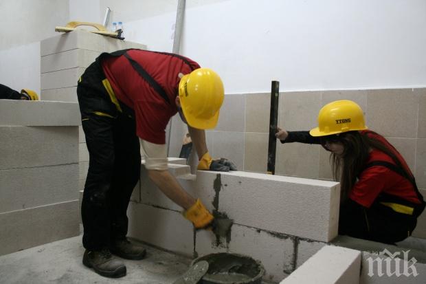 10 евро на час за наши строители в Европа