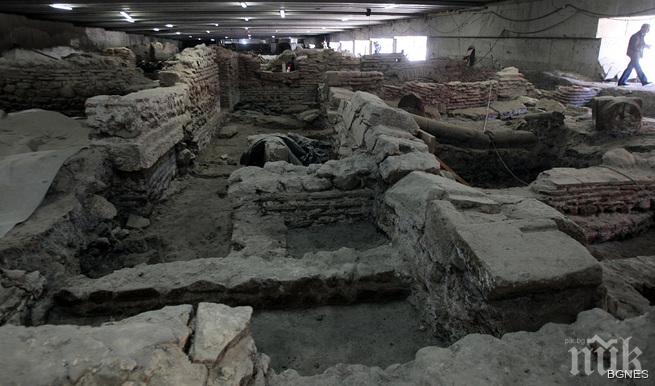 Античният комплекс Сердика ще бъде завършен до края на септември