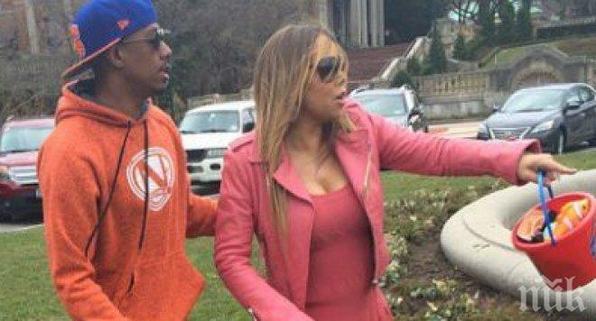 Маря Кери и Ник Кенън се събраха за Великден (снимки)