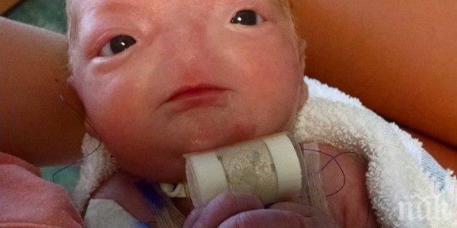 Съдбата, която има това бебче е толкова рядък случай, че никой не забелязва. Майката изживява всичко това сама...