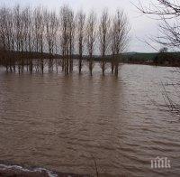 Одрин – потопите от българските реки нанесоха големи щети
