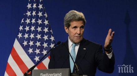 джон кери мълчим иранската помощ йемен