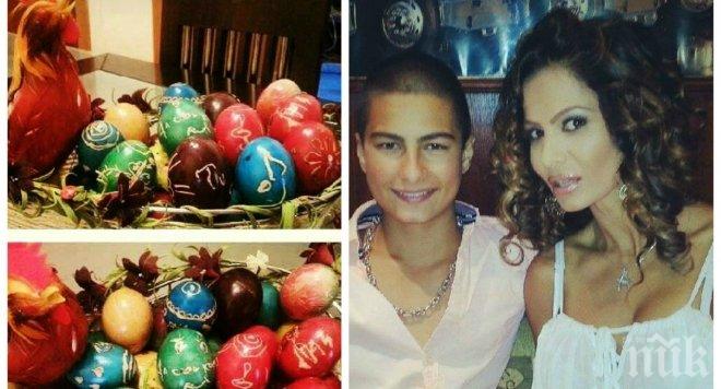 Татяна нашари яйцата по изгрев слънце (снимка)