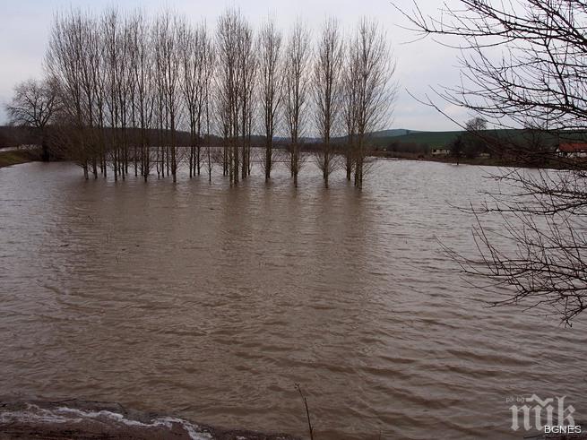 Одрин – потопите от българските реки нанесоха големи щети