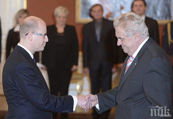 Чешкият премиер: Земан има право да ходи в Москва