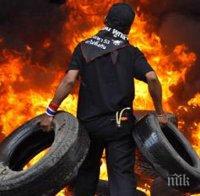 Автомобил се запали на магистрала „Хемус”