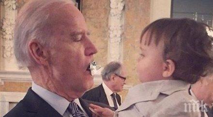 вицепрезидентът сащ открадна биберона блумбърг младши