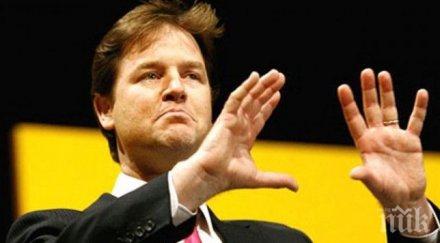 ник клег дейвид камерън стане заложник юкип направи правителство малцинството